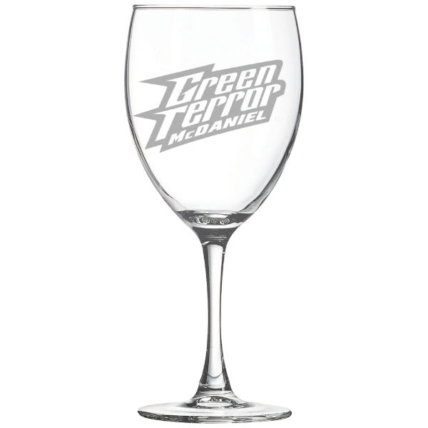McDaniel College Polar Camel 10 1/2 oz. Wine Glass