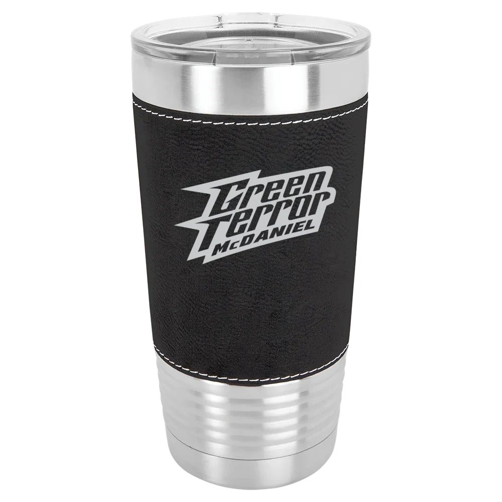 McDaniel College Polar Camel 20 oz. Leatherette Grip Tumbler with Standard Lid