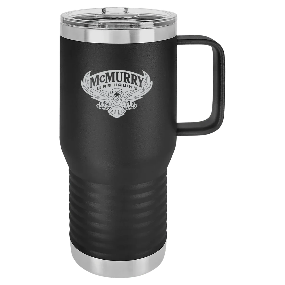 McMurry University Polar Camel 20 oz. Travel Mug with Slider Lid