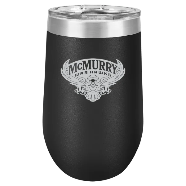 McMurry University Polar Camel 16 oz. Stemless Wine Tumbler