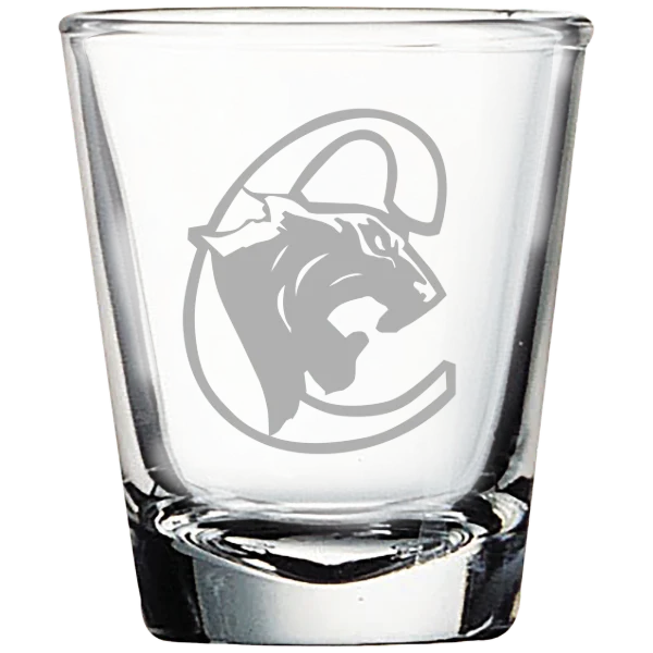 Medgar Evers College Polar Camel 1.7 oz. Shot Glass