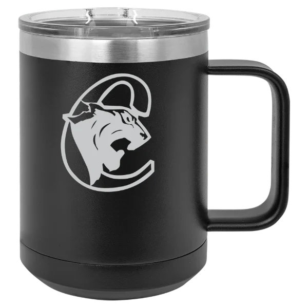 Medgar Evers College Polar Camel 15 oz. Mug with Slider Lid