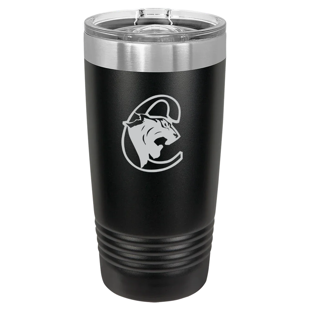 Medgar Evers College Polar Camel 20 oz. Ringneck Tumbler with Slider Lid