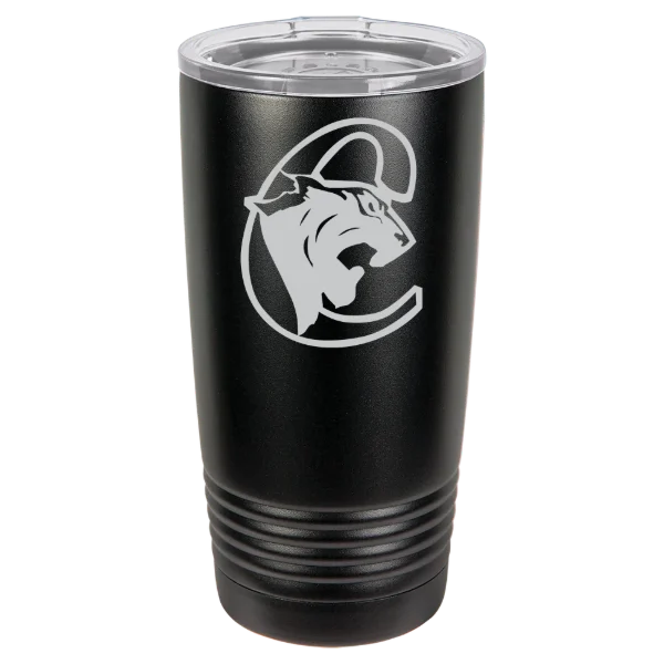 Medgar Evers College Polar Camel 20 oz. Ringneck Tumbler with Standard Lid