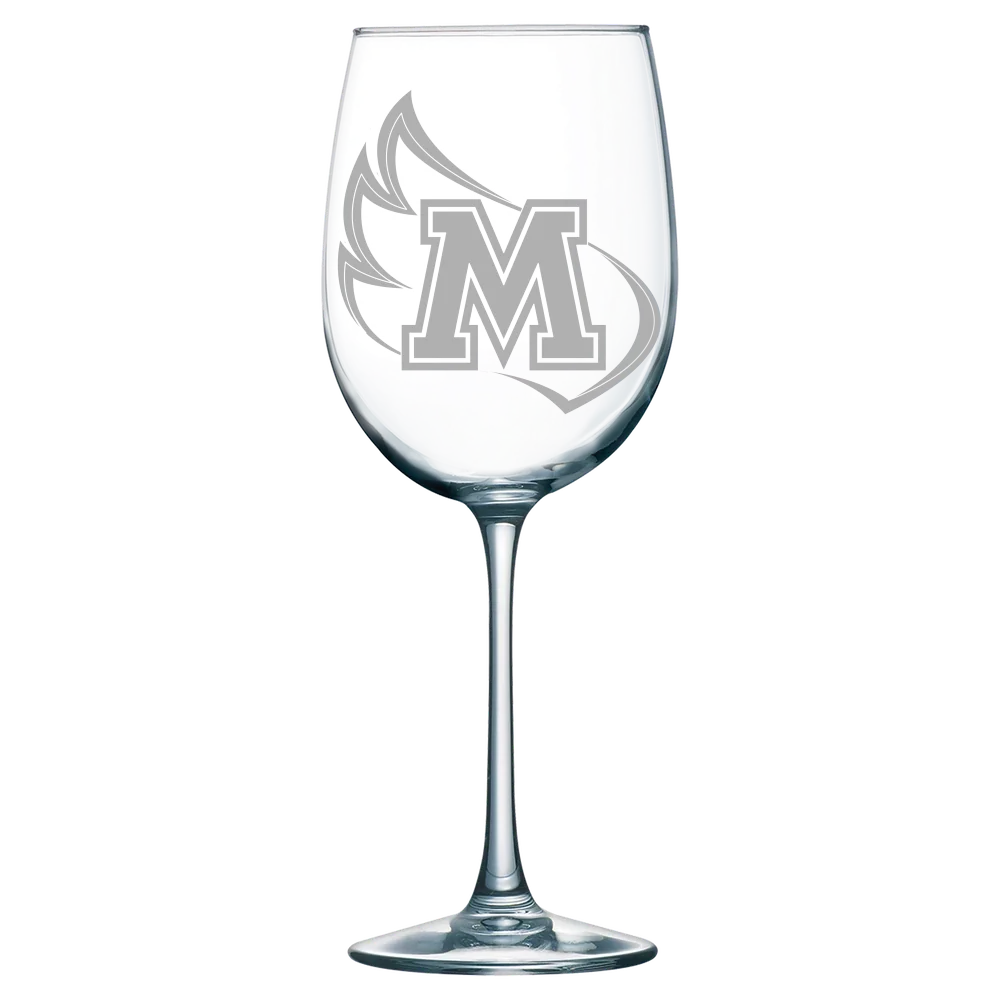 Meredith College Polar Camel 19 oz. Wine Glass