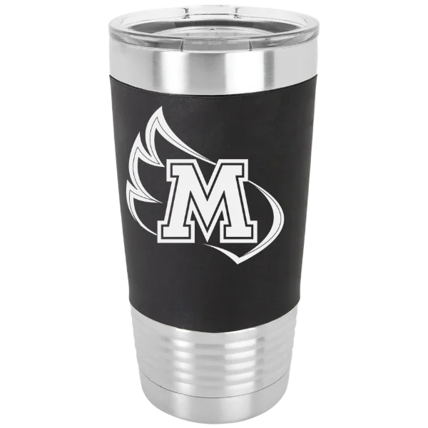 Meredith College Polar Camel 20 oz. Silicone Grip Tumbler with Standard Lid