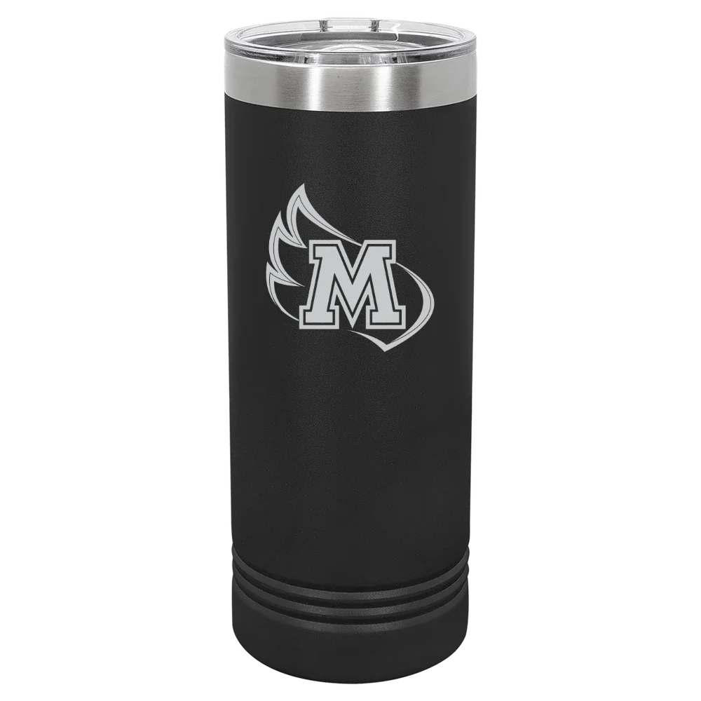 Meredith College Polar Camel 22 oz. Skinny Tumbler with Slider Lid