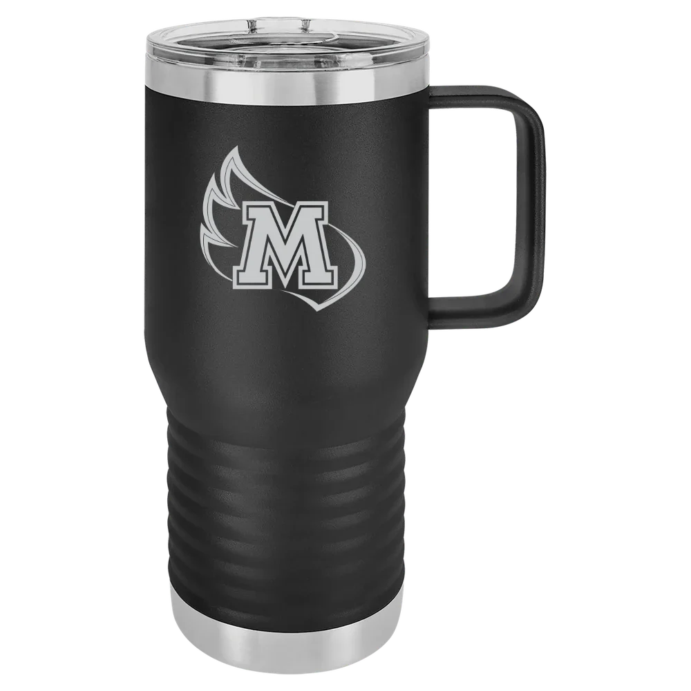 Meredith College Polar Camel 20 oz. Travel Mug with Slider Lid