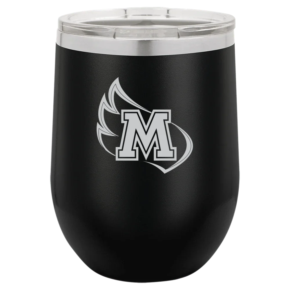 Meredith College Polar Camel 12 oz. Stemless Wine Tumbler