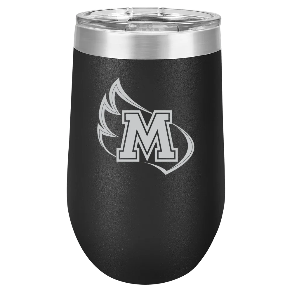 Meredith College Polar Camel 16 oz. Stemless Wine Tumbler