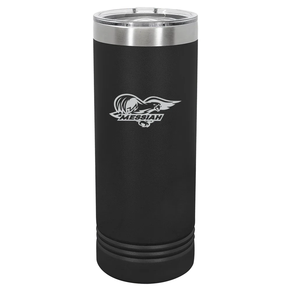 Messiah University Polar Camel 22 oz. Skinny Tumbler with Slider Lid