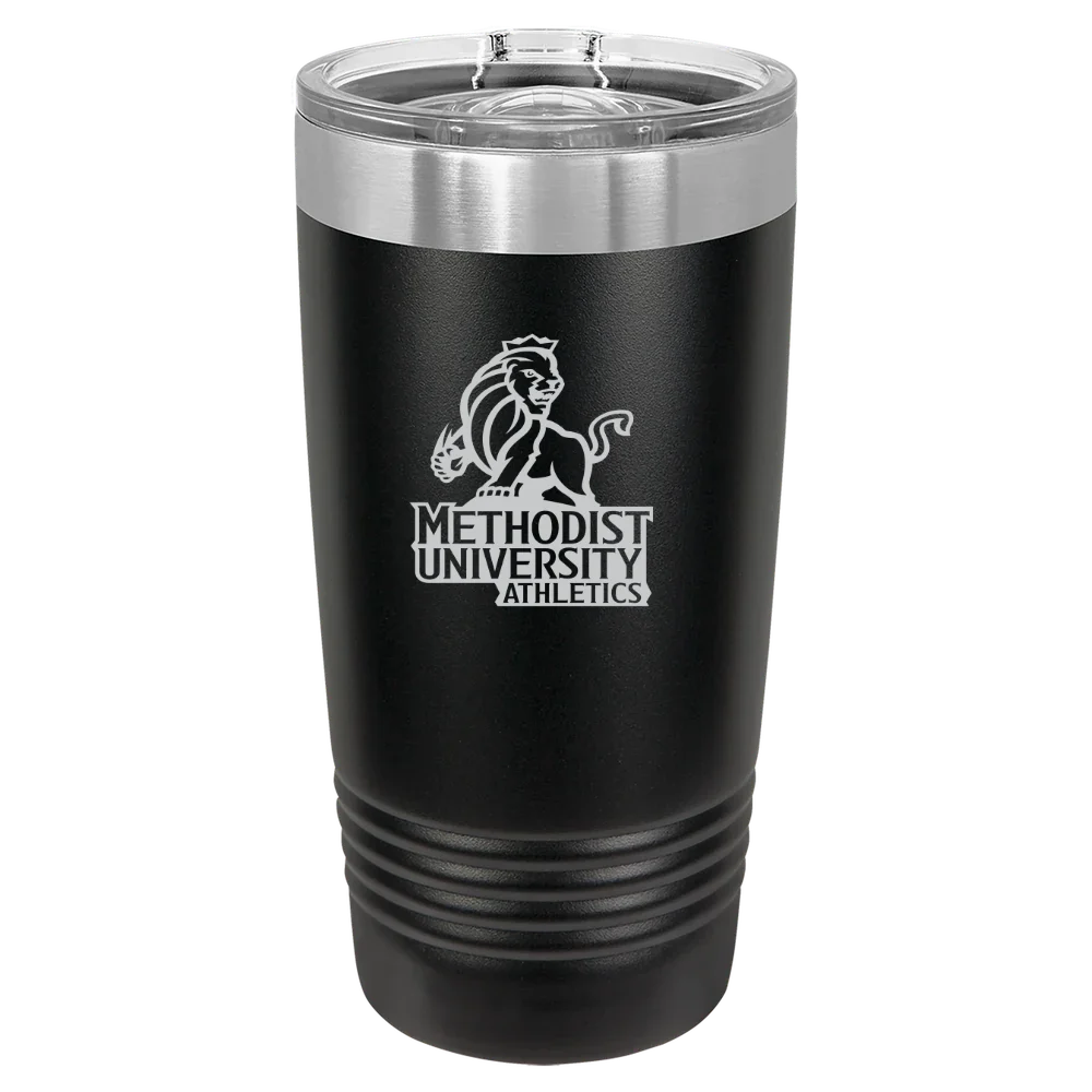 Methodist University Polar Camel 20 oz. Ringneck Tumbler with Slider Lid