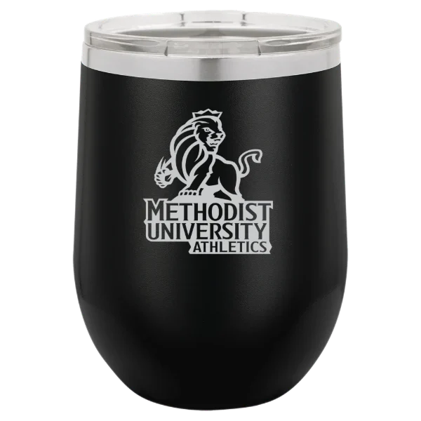 Methodist University Polar Camel 12 oz. Stemless Wine Tumbler