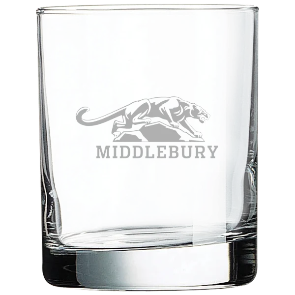 Middlebury College Polar Camel 10 1/2 oz. On The Rocks Glass