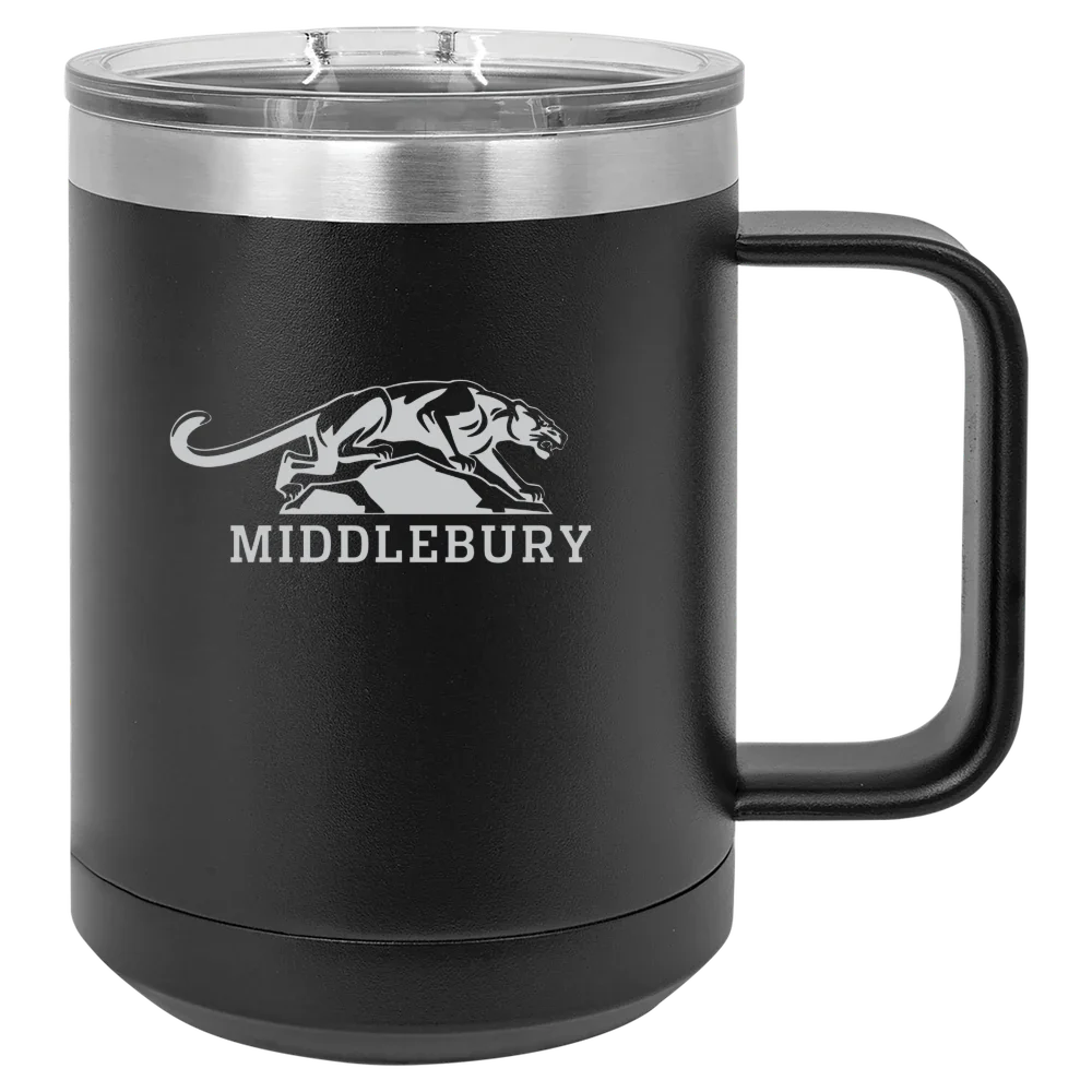 Middlebury College Polar Camel 15 oz. Mug with Slider Lid