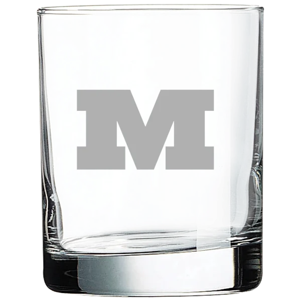 Millikin University Polar Camel 10 1/2 oz. On The Rocks Glass