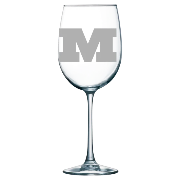 Millikin University Polar Camel 19 oz. Wine Glass