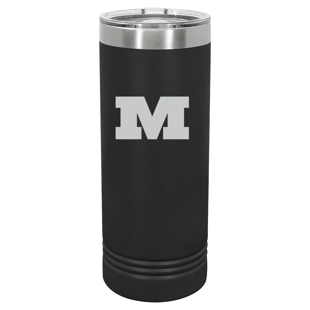 Millikin University Polar Camel 22 oz. Skinny Tumbler with Slider Lid