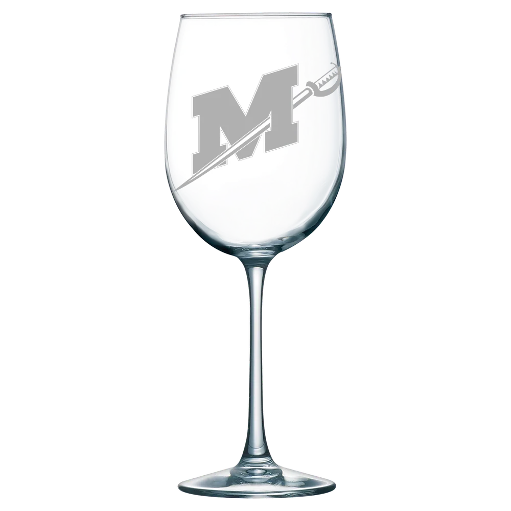Millsaps College Polar Camel 19 oz. Wine Glass
