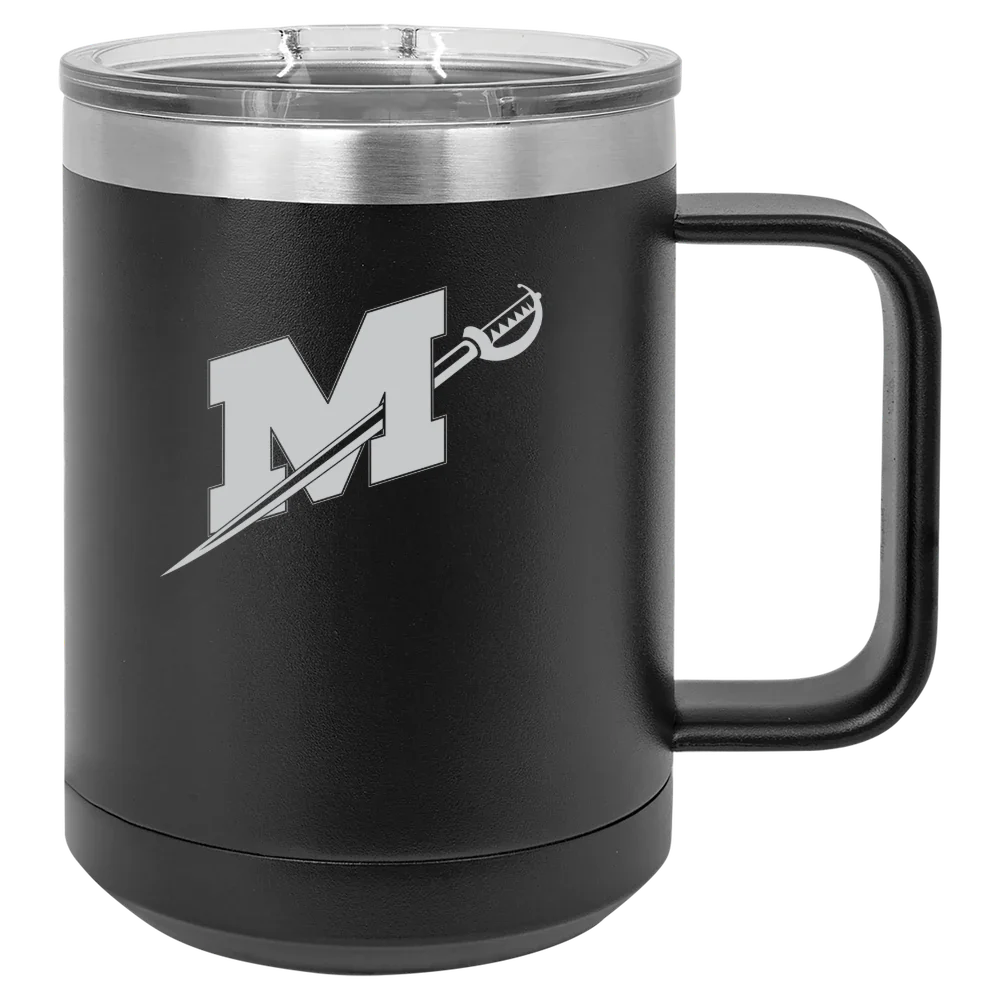 Millsaps College Polar Camel 15 oz. Mug with Slider Lid