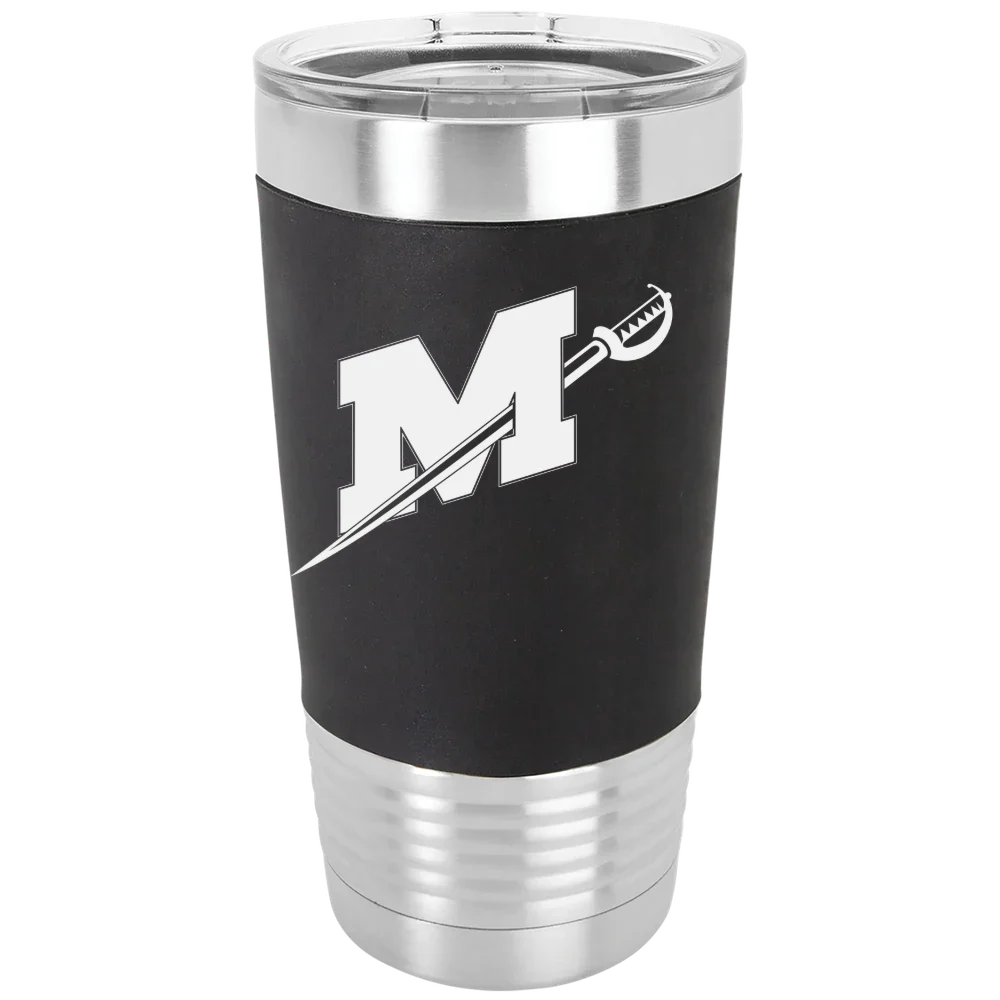 Millsaps College Polar Camel 20 oz. Silicone Grip Tumbler with Standard Lid