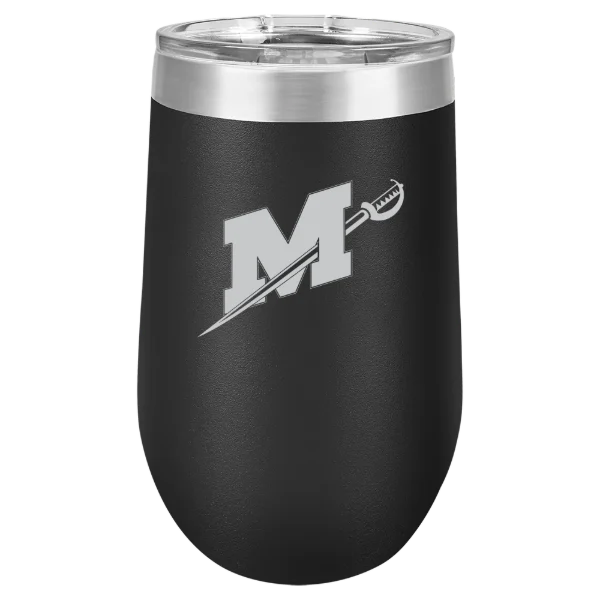 Millsaps College Polar Camel 16 oz. Stemless Wine Tumbler