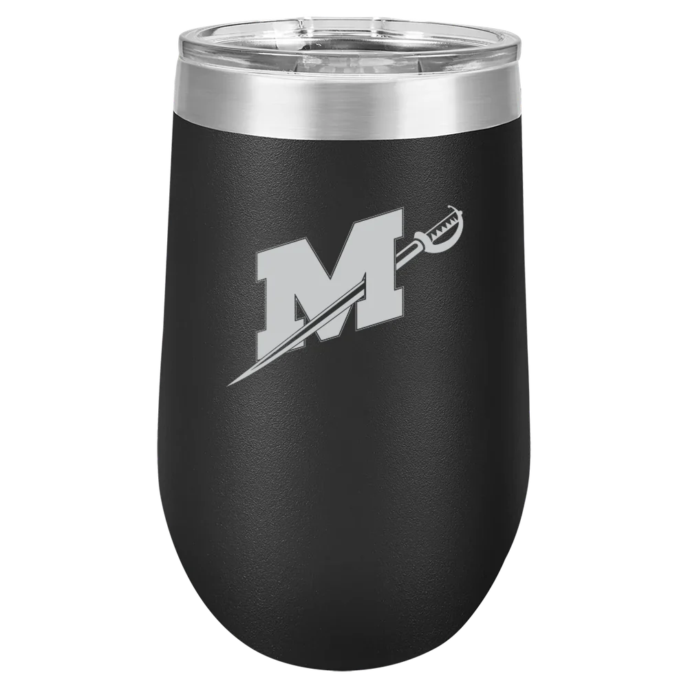 Millsaps College Polar Camel 16 oz. Stemless Wine Tumbler