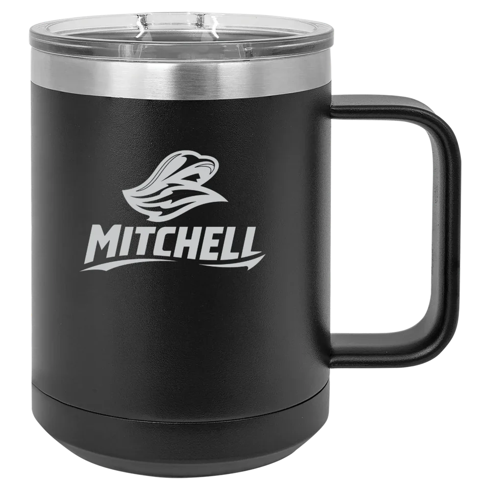 Mitchell College Polar Camel 15 oz. Mug with Slider Lid