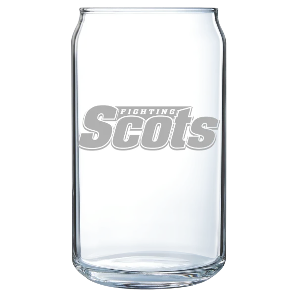 Monmouth College (Illinois) Polar Camel 16 oz. Can Glass