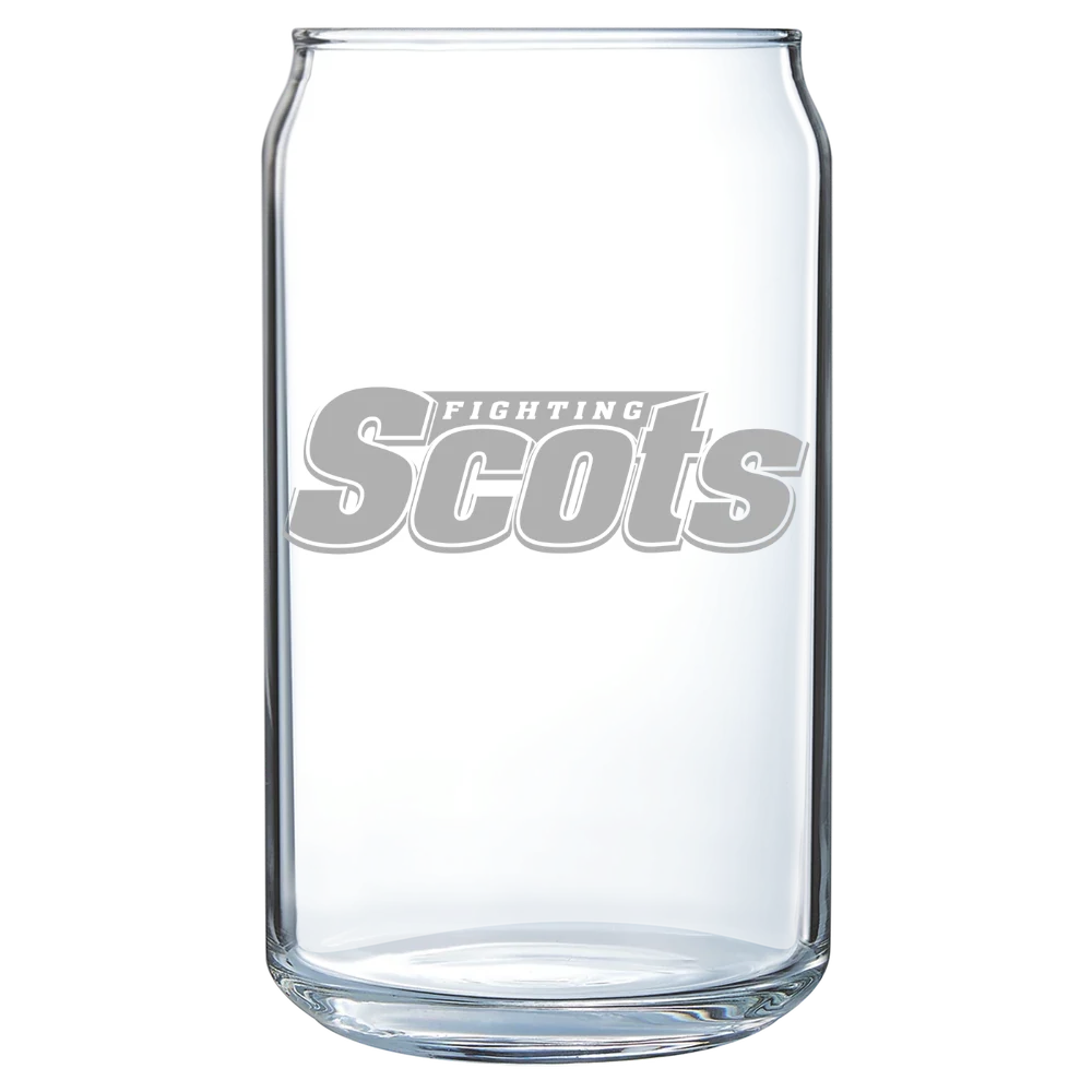 Monmouth College (Illinois) Polar Camel 16 oz. Can Glass