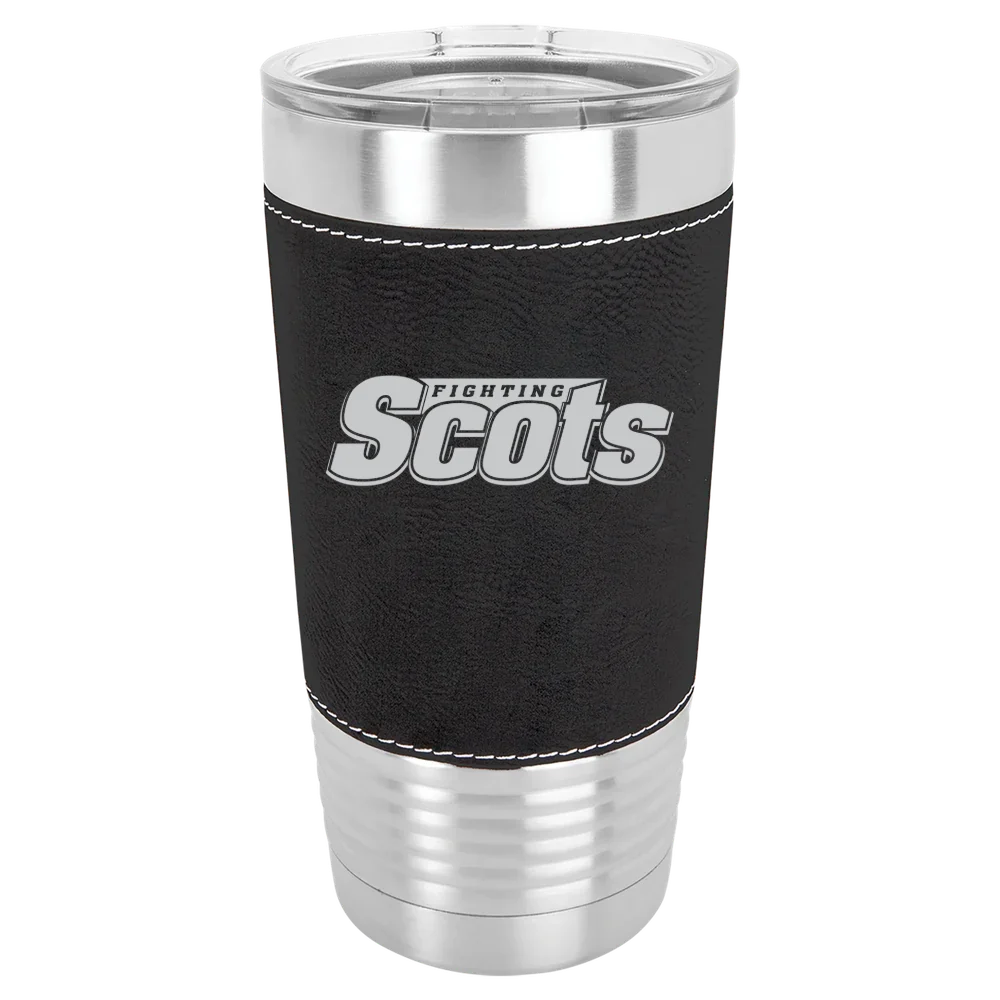 Monmouth College (Illinois) Polar Camel 20 oz. Leatherette Grip Tumbler with Standard Lid