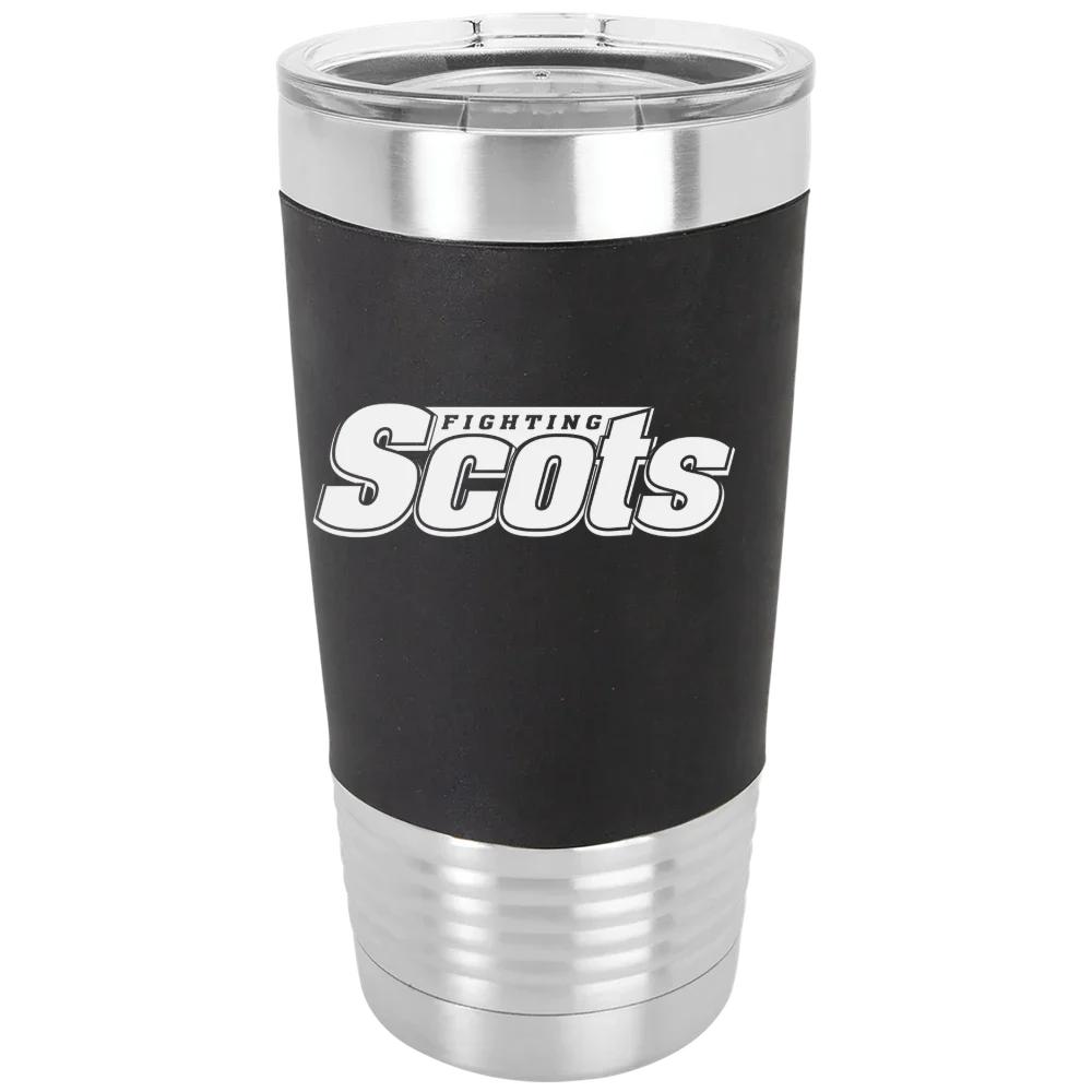 Monmouth College (Illinois) Polar Camel 20 oz. Silicone Grip Tumbler with Standard Lid