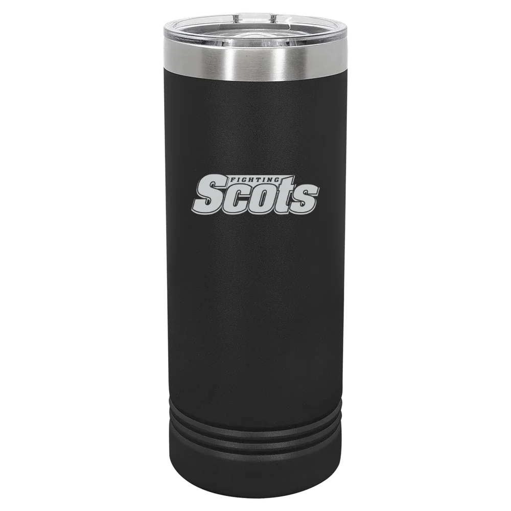 Monmouth College (Illinois) Polar Camel 22 oz. Skinny Tumbler with Slider Lid