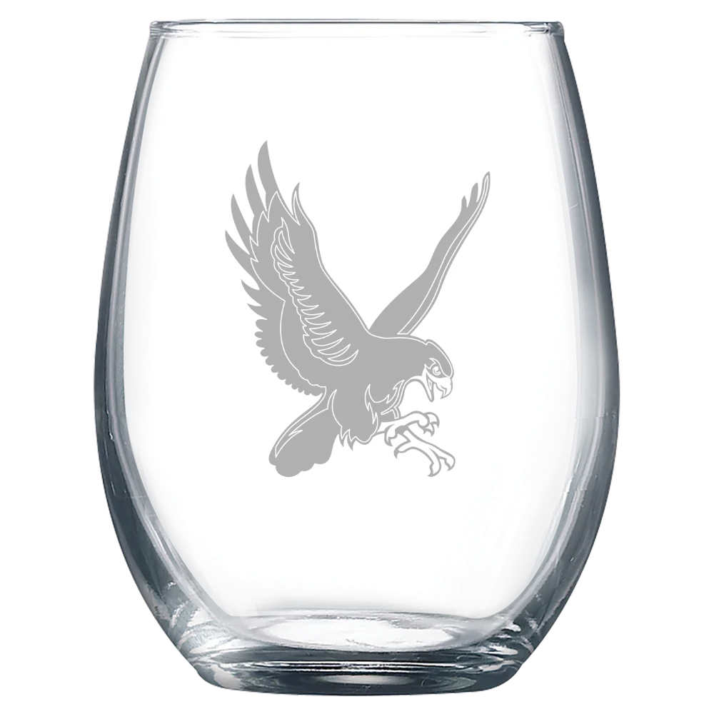 Montclair State University Polar Camel 9 oz. Stemless Wine Glass