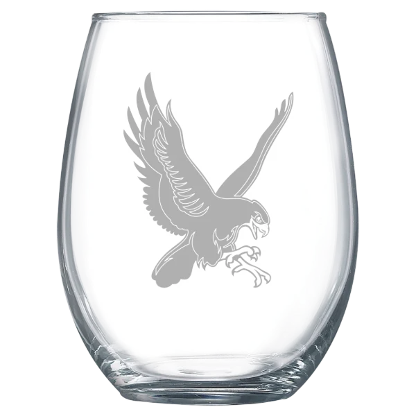 Montclair State University Polar Camel 15 oz. Stemless Wine Glass