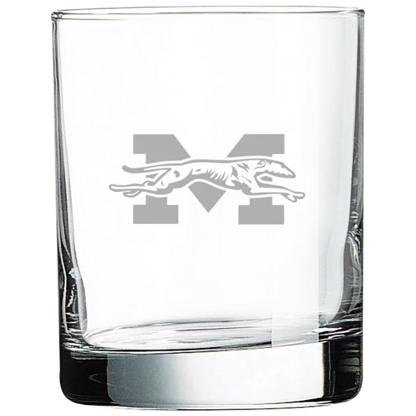 Moravian University Polar Camel 10 1/2 oz. On The Rocks Glass