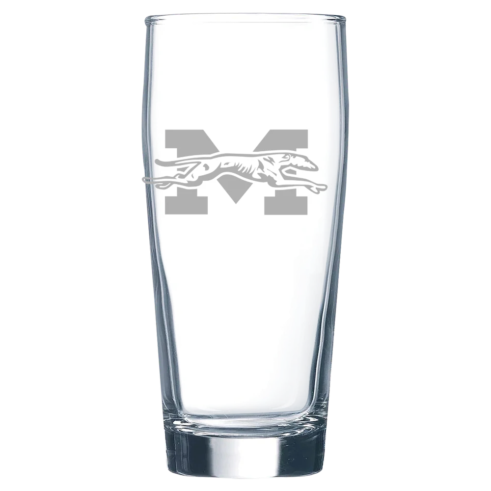 Moravian University Polar Camel 16 oz. Willi Becher Beer Glass