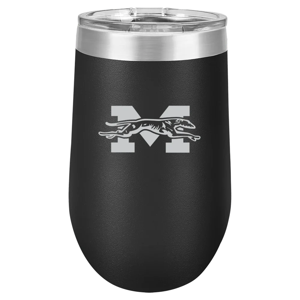 Moravian University Polar Camel 16 oz. Stemless Wine Tumbler