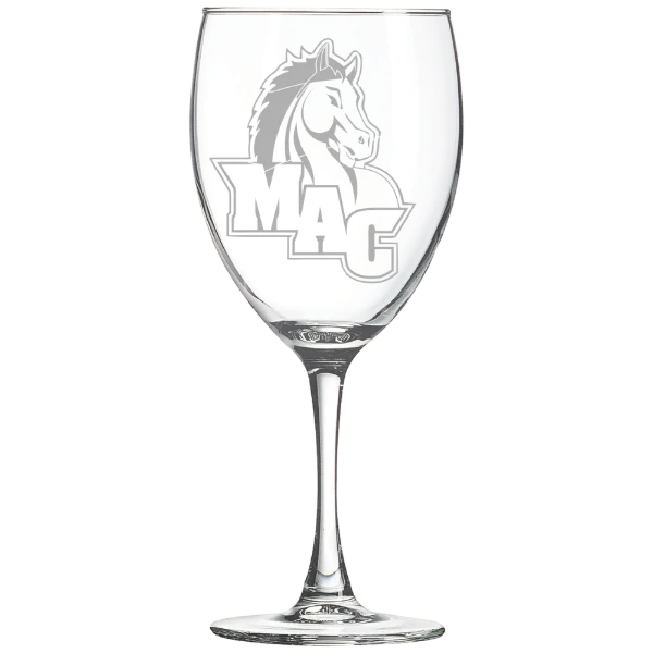 Mount Aloysius College Polar Camel 10 1/2 oz. Wine Glass