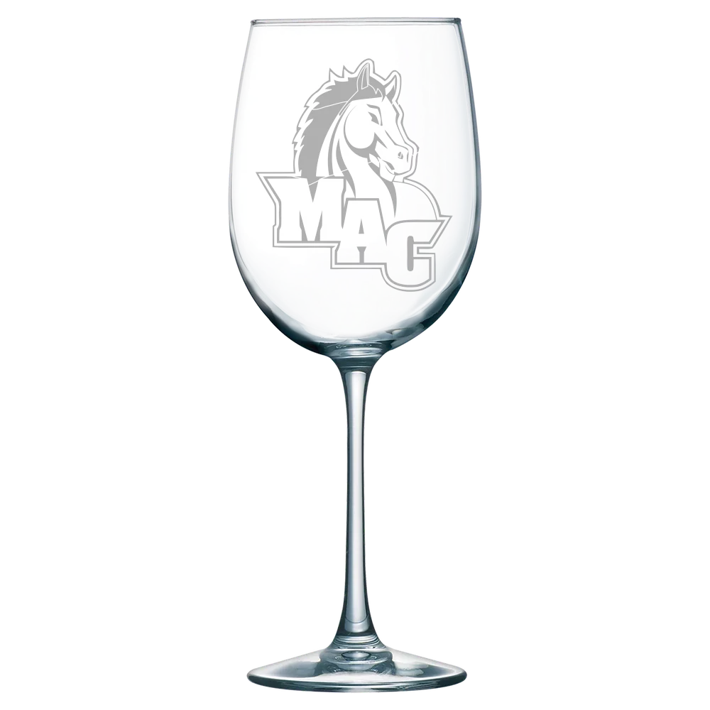 Mount Aloysius College Polar Camel 19 oz. Wine Glass