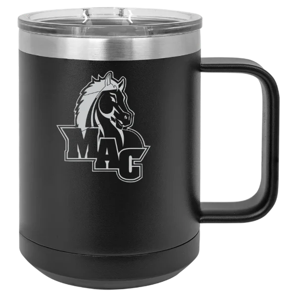 Mount Aloysius College Polar Camel 15 oz. Mug with Slider Lid