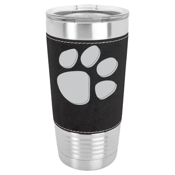 Mount Holyoke College Polar Camel 20 oz. Leatherette Grip Tumbler with Standard Lid