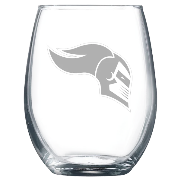 Mount Saint Mary College (New York) Polar Camel 9 oz. Stemless Wine Glass