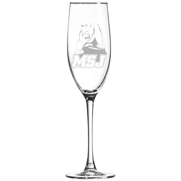 Mount St. Joseph University Polar Camel 8 oz. Champagne Flute