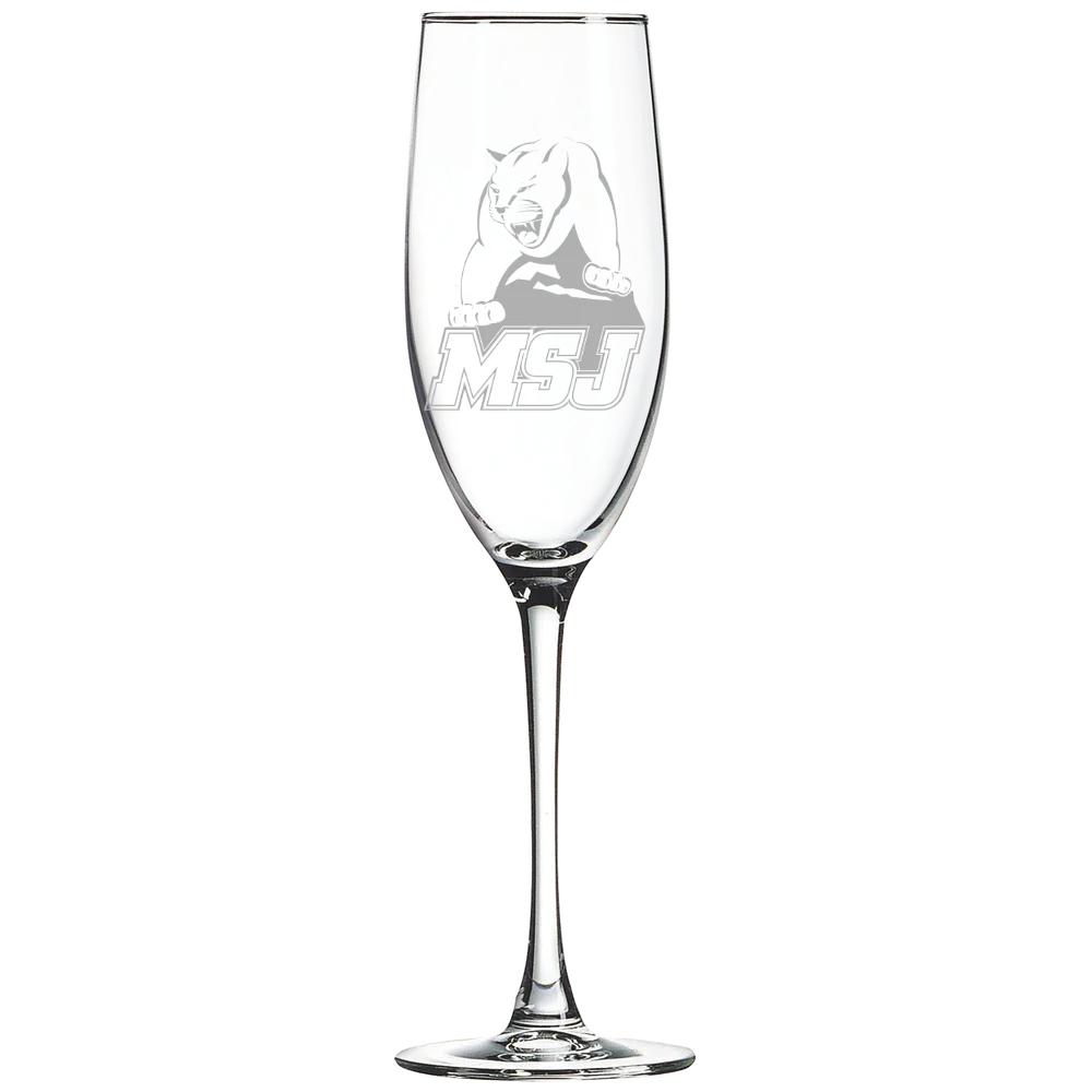 Mount St. Joseph University Polar Camel 8 oz. Champagne Flute