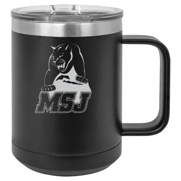 Mount St. Joseph University Polar Camel 15 oz. Mug with Slider Lid