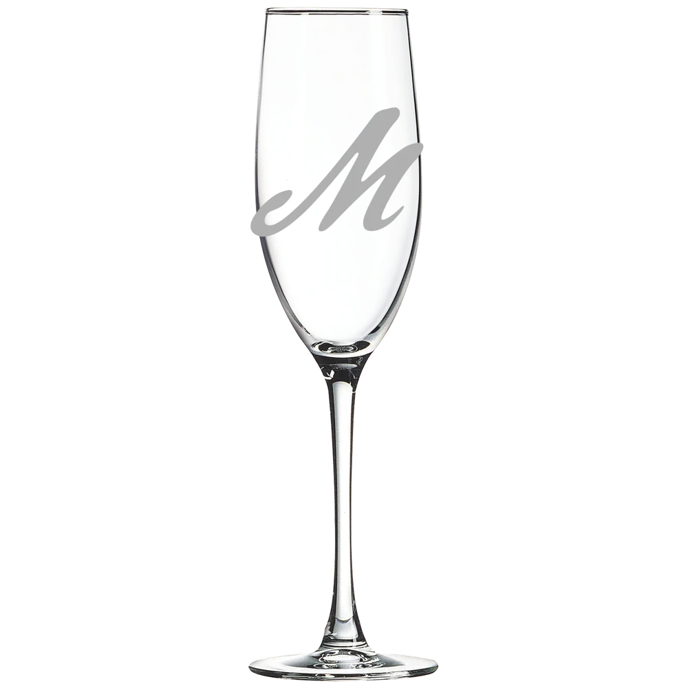 Muhlenberg College Polar Camel 8 oz. Champagne Flute
