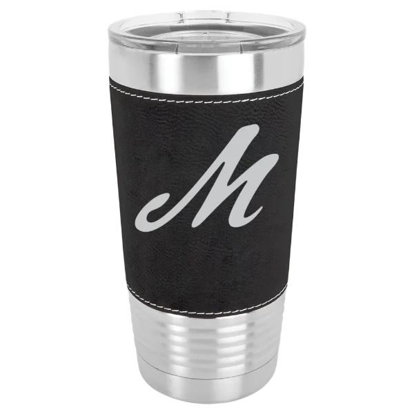 Muhlenberg College Polar Camel 20 oz. Leatherette Grip Tumbler with Standard Lid