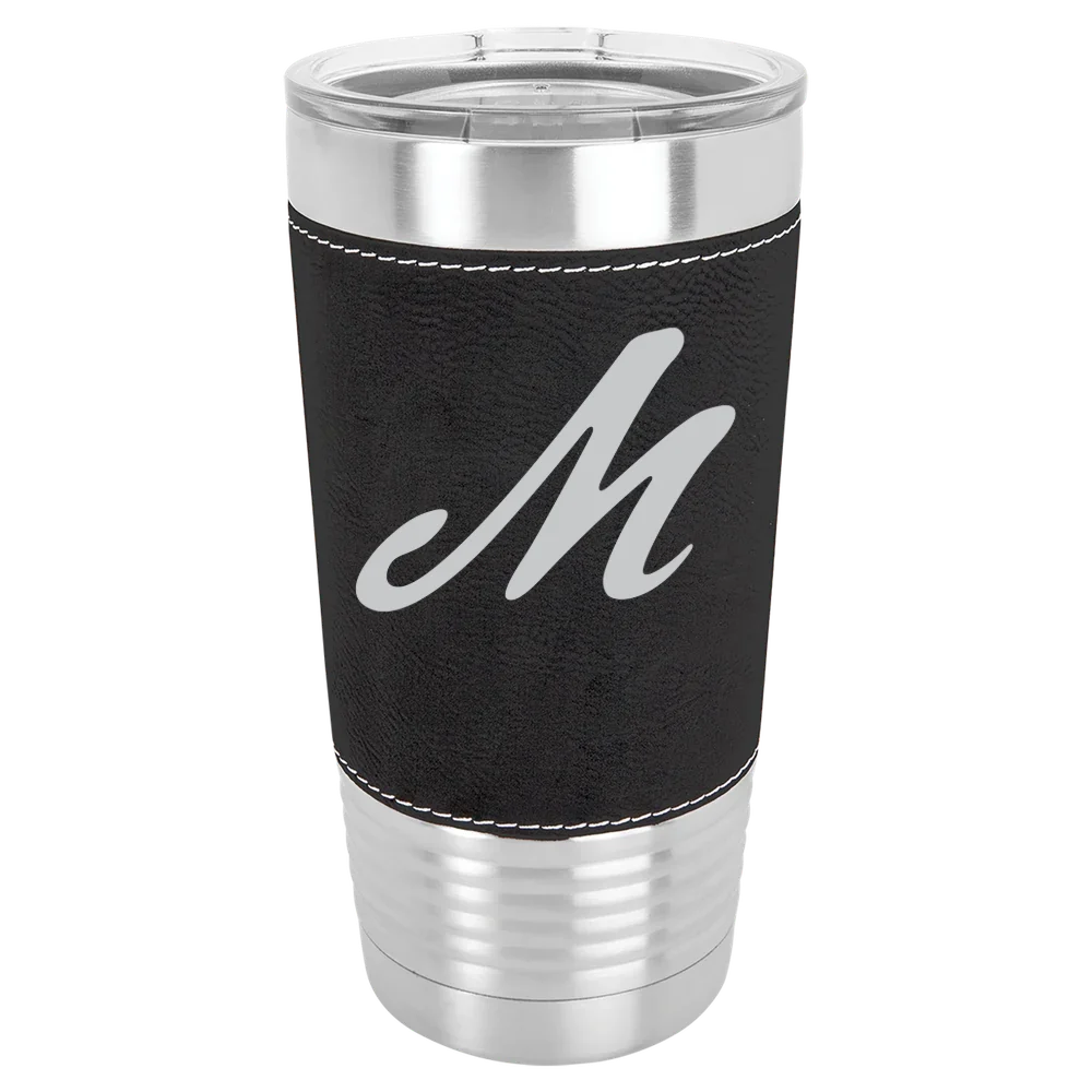 Muhlenberg College Polar Camel 20 oz. Leatherette Grip Tumbler with Standard Lid