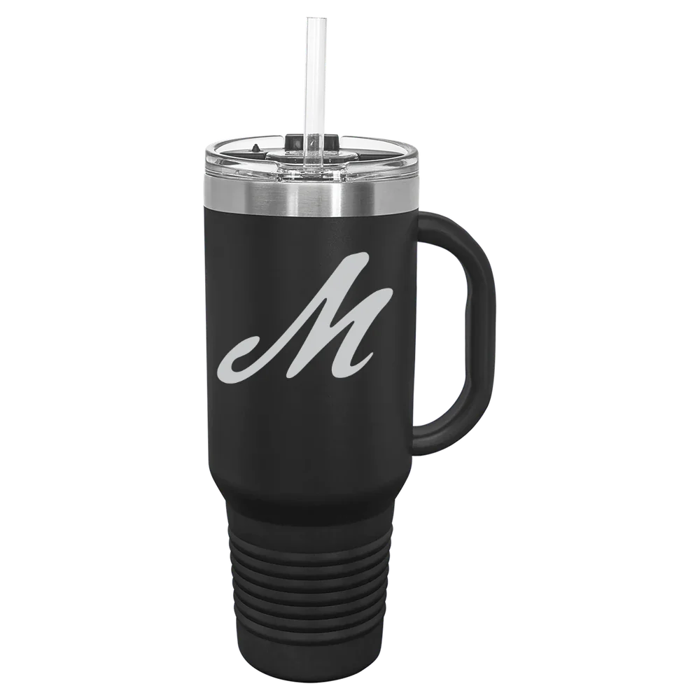 Muhlenberg College Polar Camel 40 oz. Travel Mug with Snap Lid & Straw